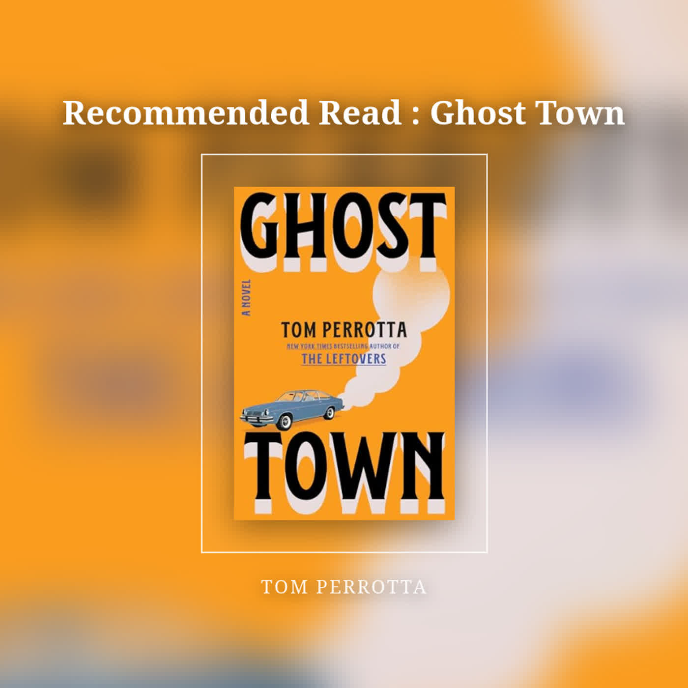 Recommended Read : Ghost Town episode artwork