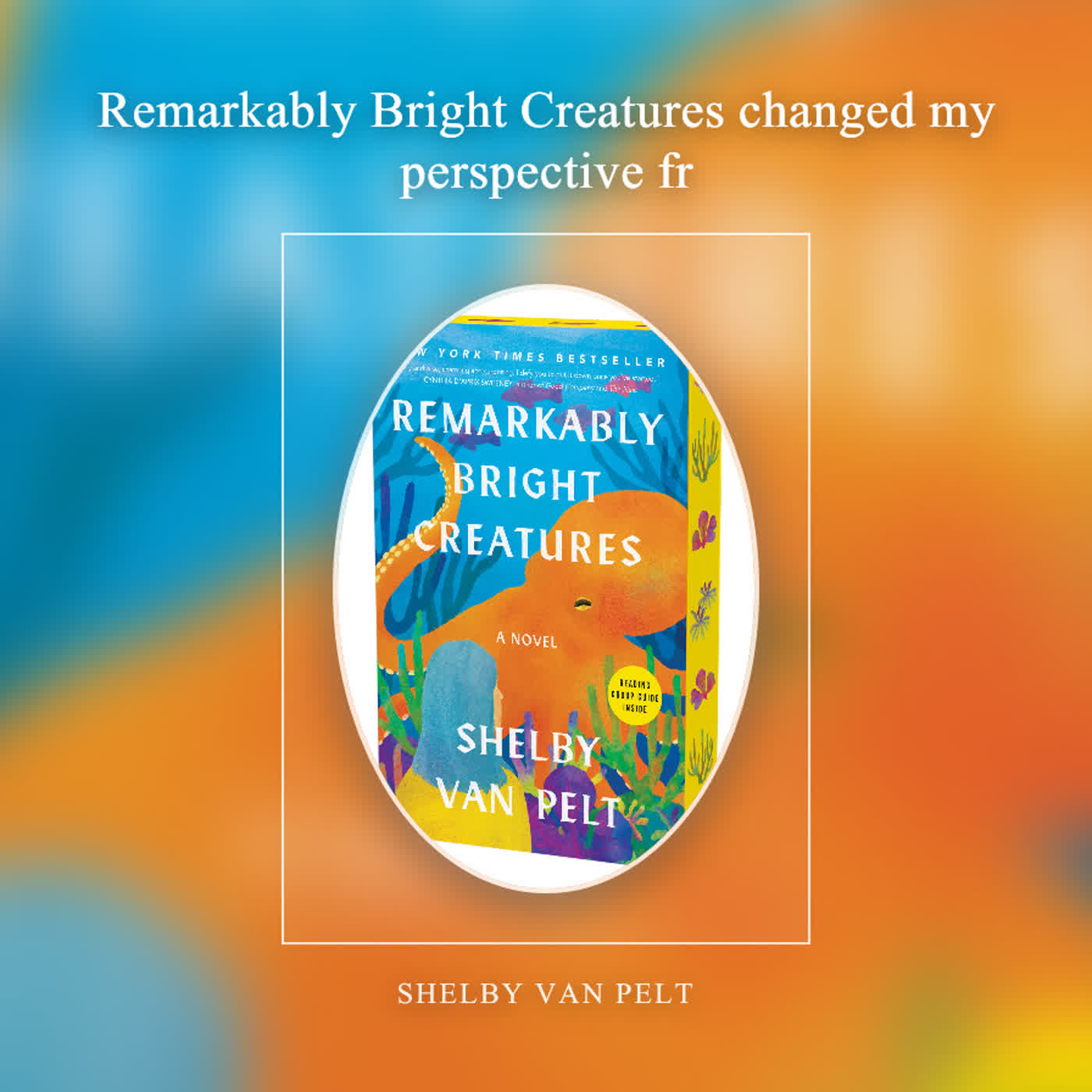 Remarkably Bright Creatures changed my perspective fr episode artwork
